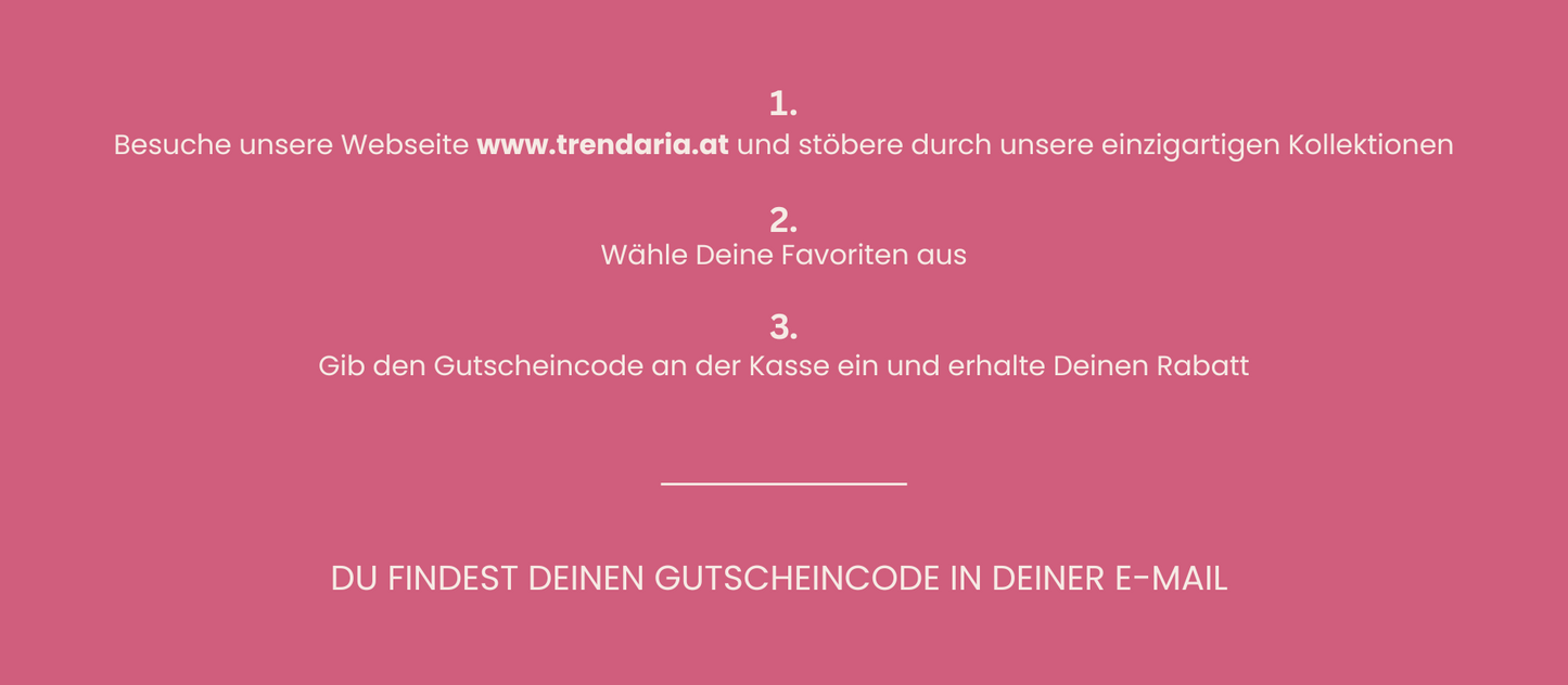 TRENDARIA GUTSCHEIN A