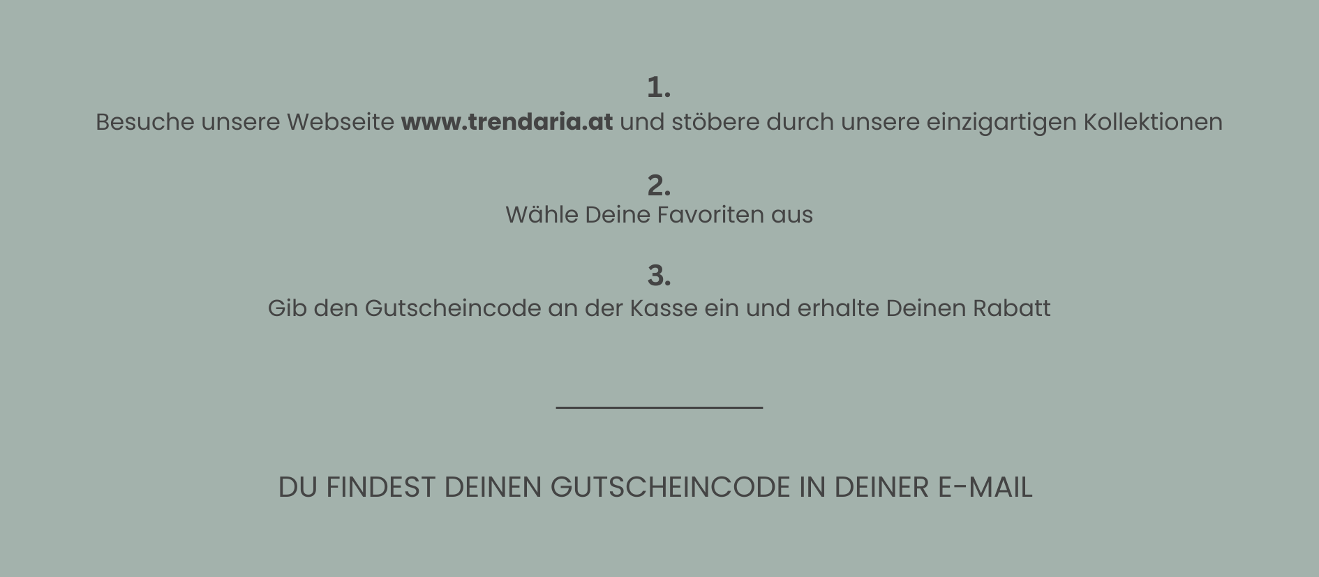 TRENDARIA GUTSCHEIN C