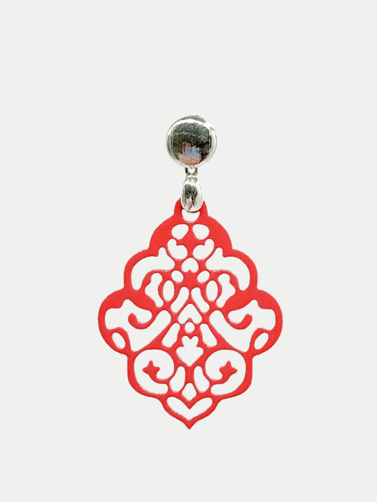 Horn Ohrring Delico Red