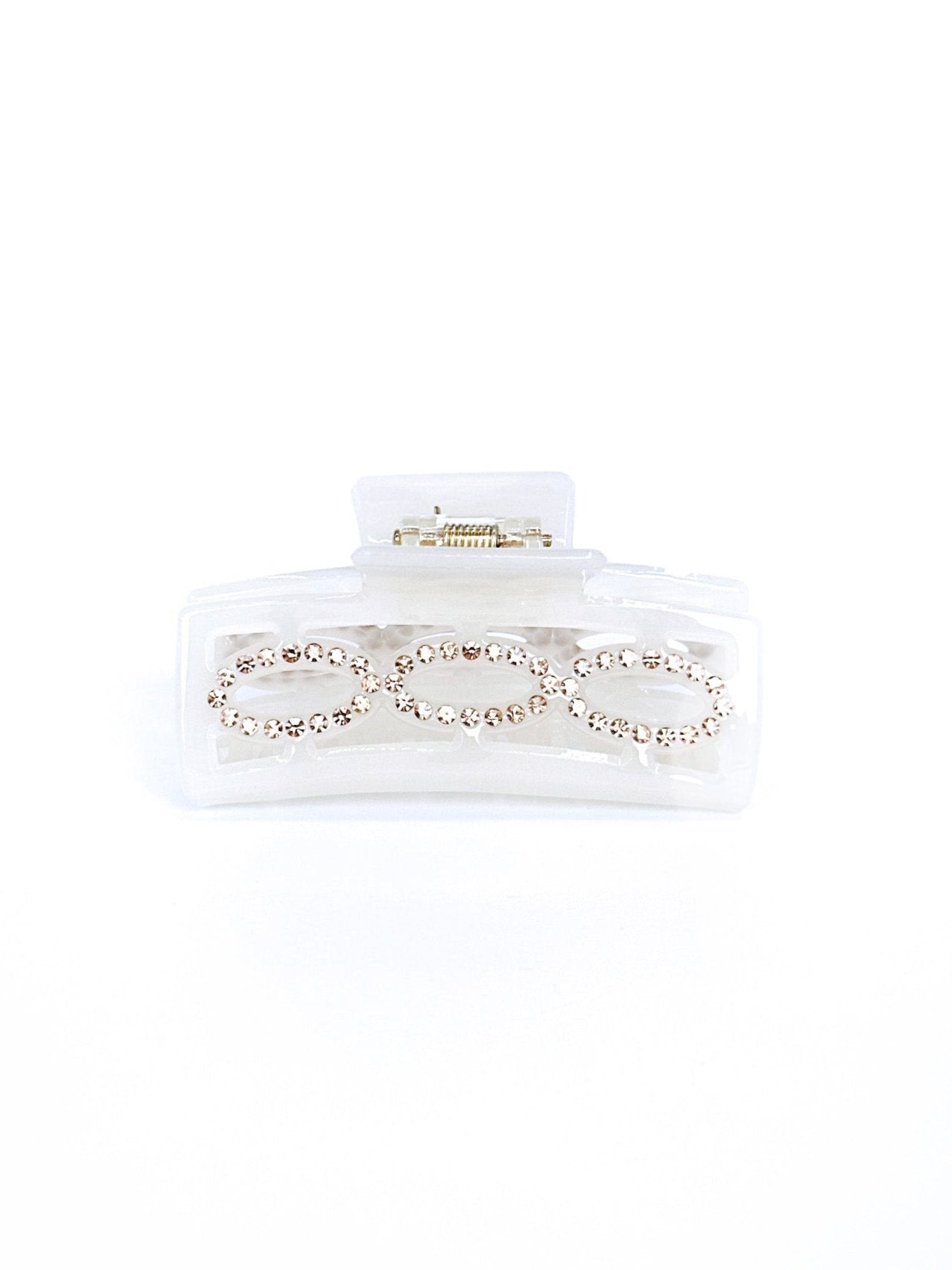 Chloe Clip White