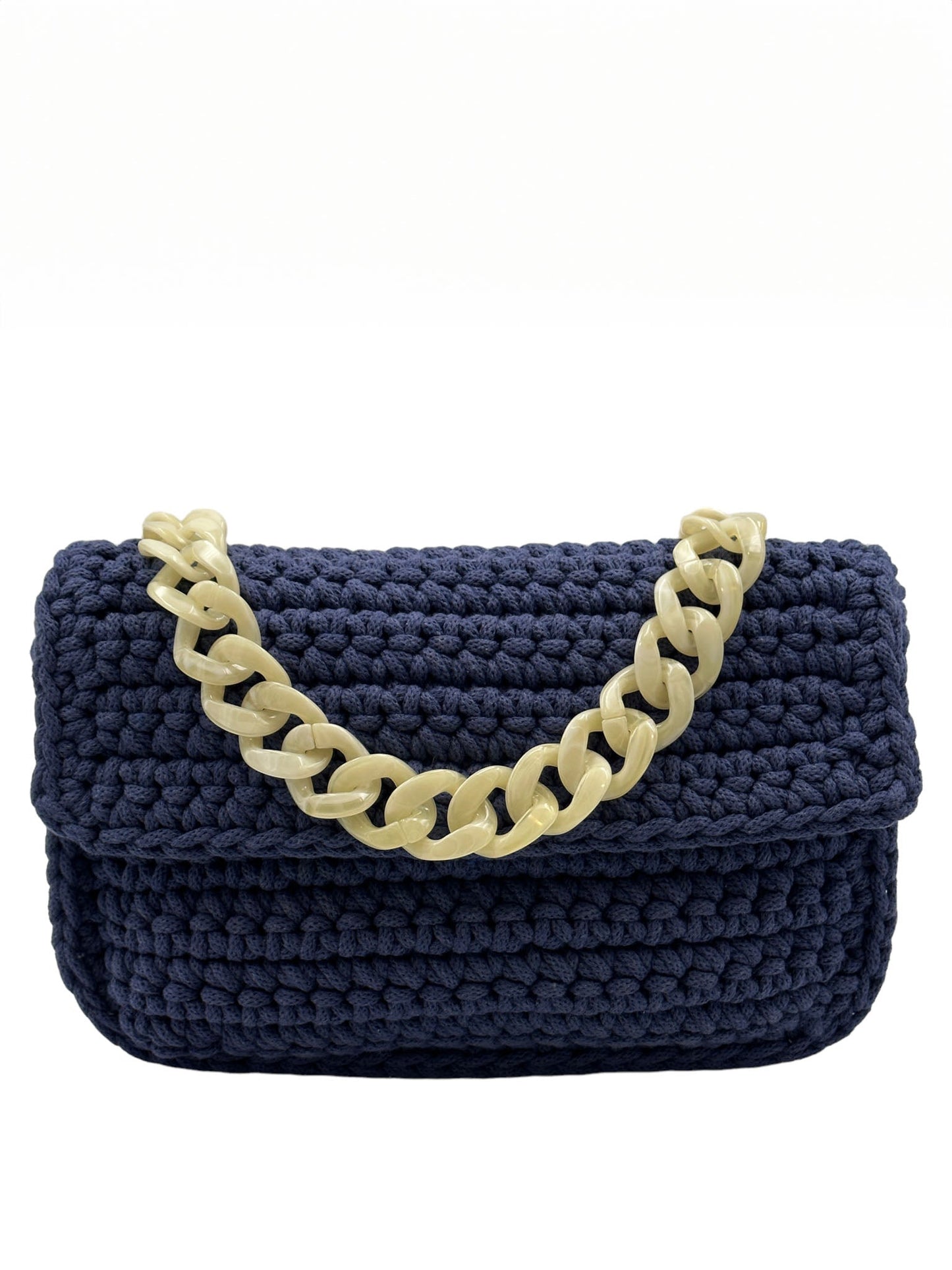 Tasche Crochetta Jeans Flap - Trendaria