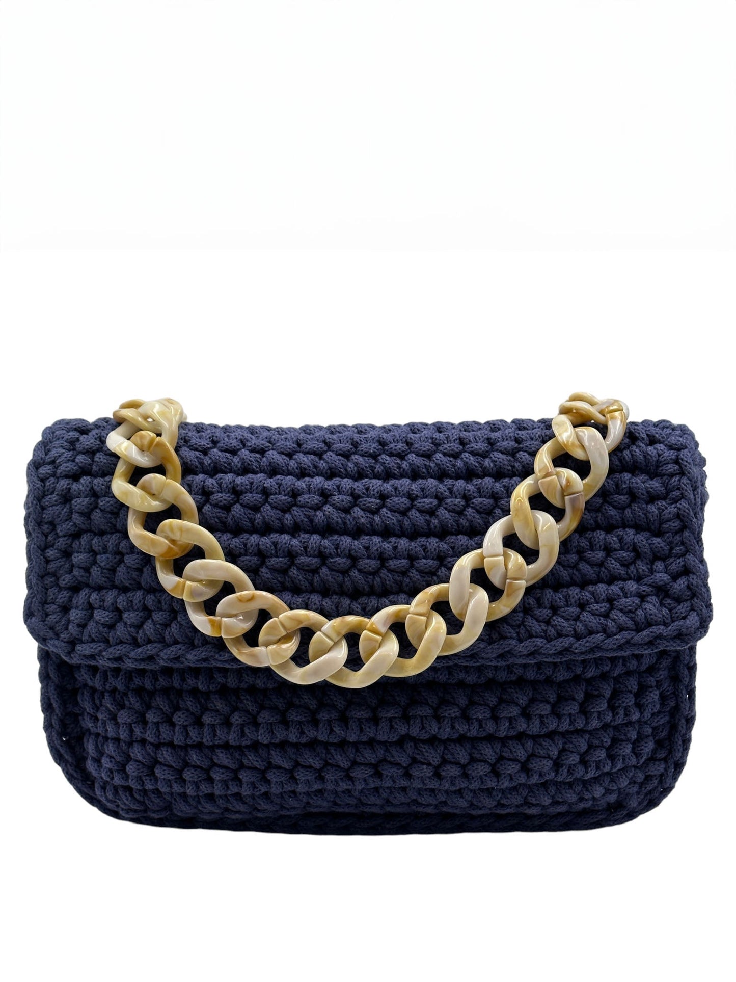 Tasche Crochetta Jeans Flap - Trendaria