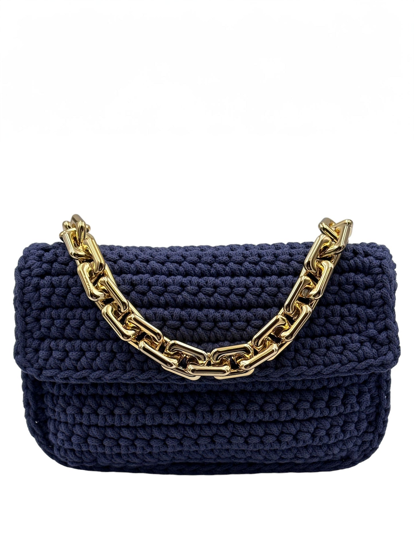 Tasche Crochetta Jeans Flap - Trendaria