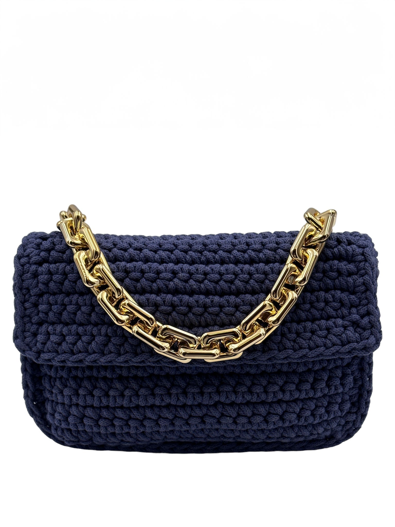 Tasche Crochetta Jeans Flap - Trendaria